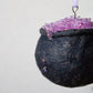 Purple Cauldron Cotton Ornament