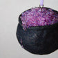 Purple Cauldron Cotton Ornament