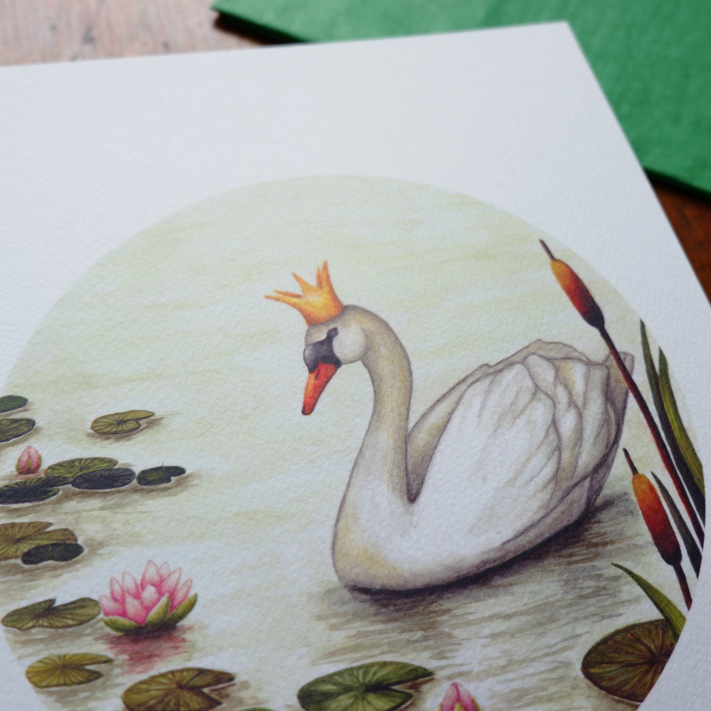 The Swan Princess A4 Print