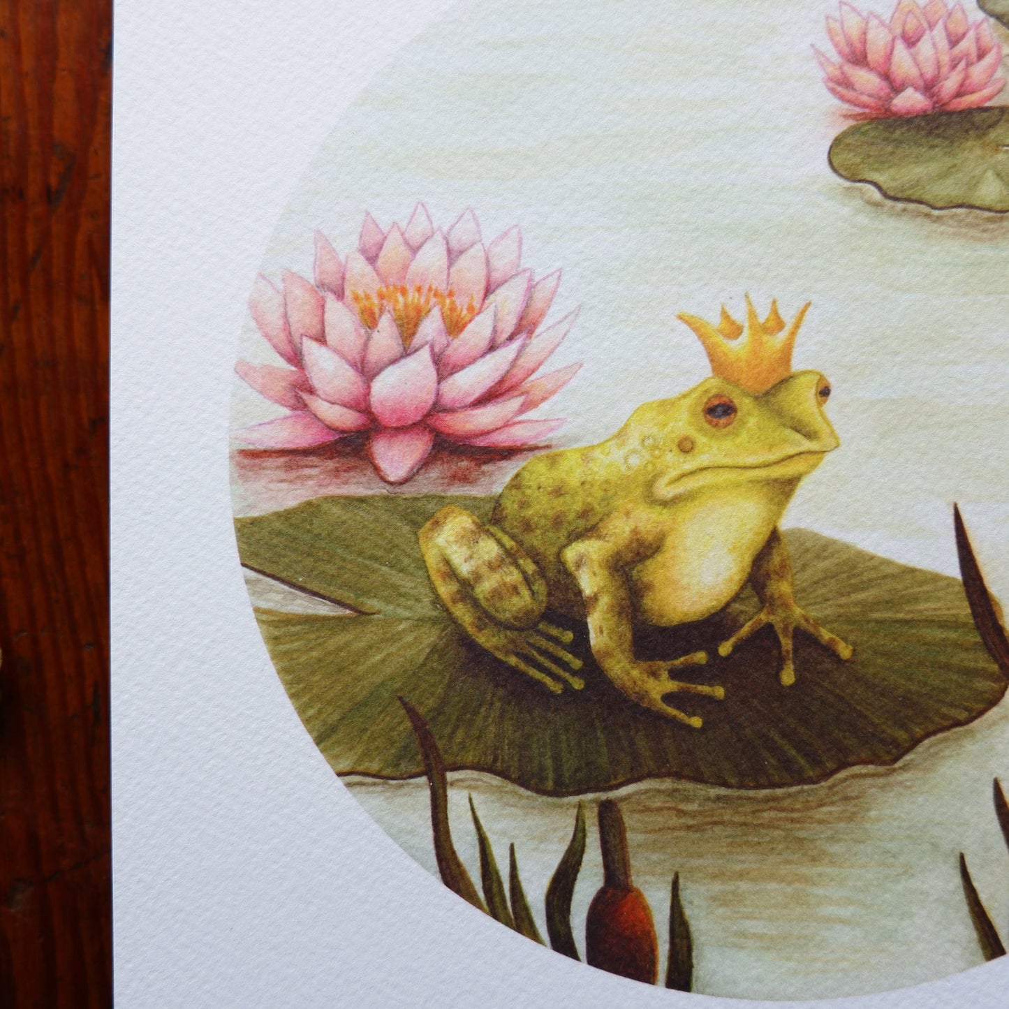 The Frog Prince A4 Print