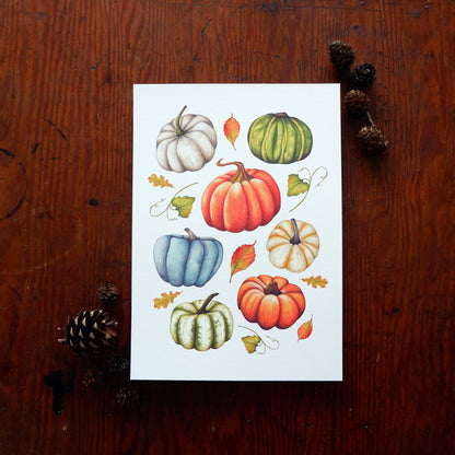 Pumpkin A4 A5 Print