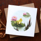 Frog Prince Princess Greeting Card