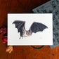 Bat A5 Signed Print